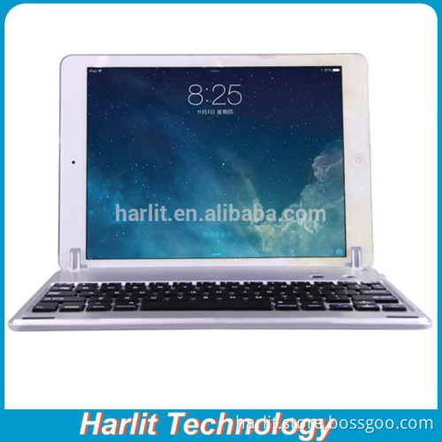 Wholesale Rotating Bluetooth Keyboard Case For iPad Air 2 Ultra Slim Bluetooth Keyboard With Swivel Docking Stand